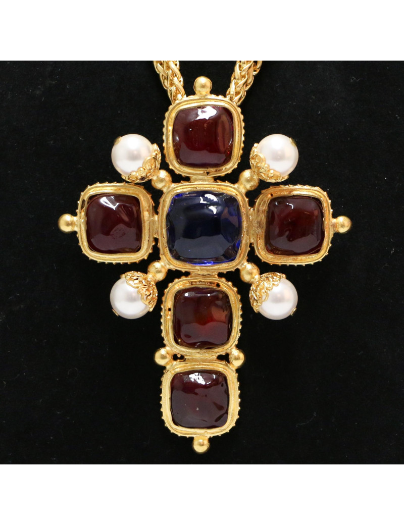 Pendentif croix MARGUERITE DE VALOIS