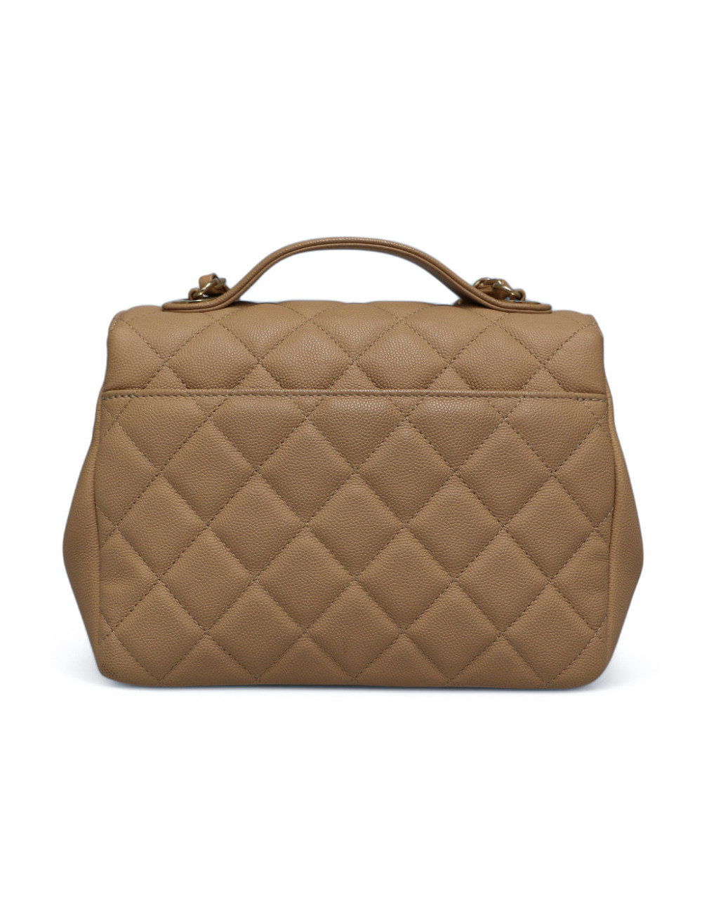 Sac à rabat CHANEL Business Affinity beige