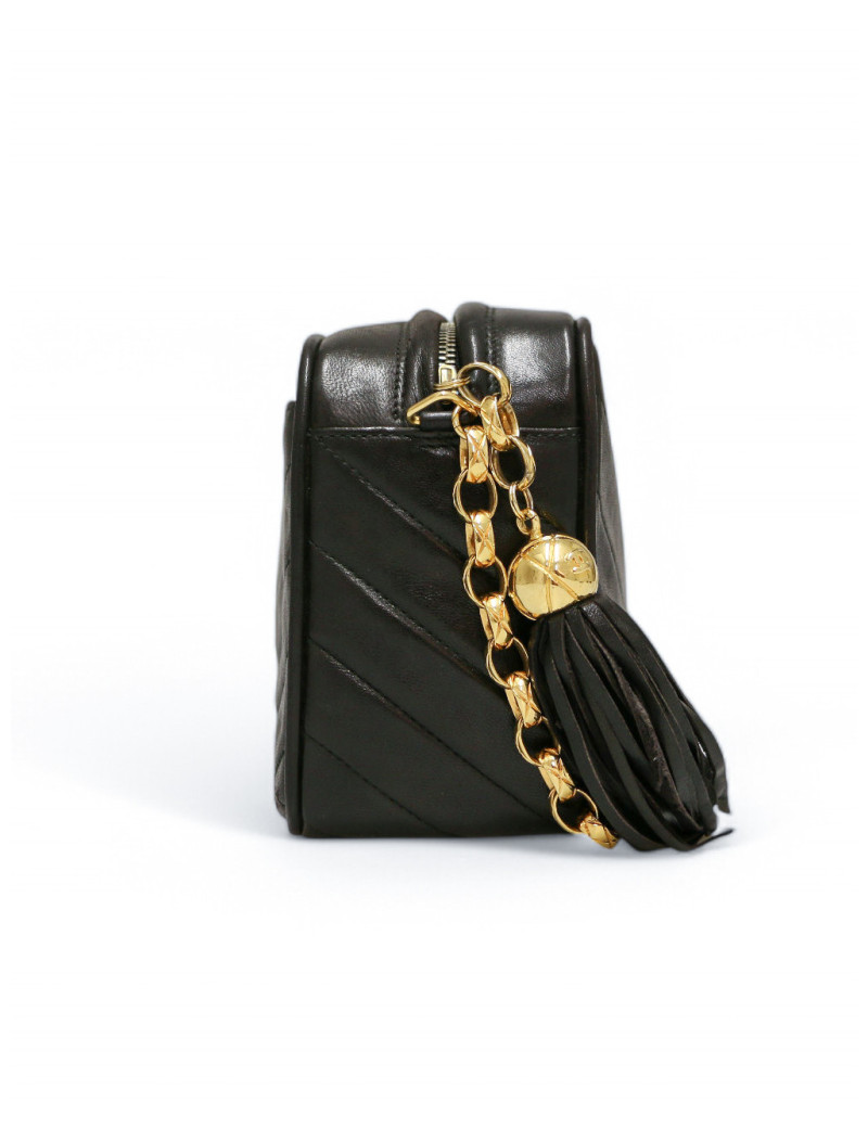 Mini caméra CHANEL noir vintage