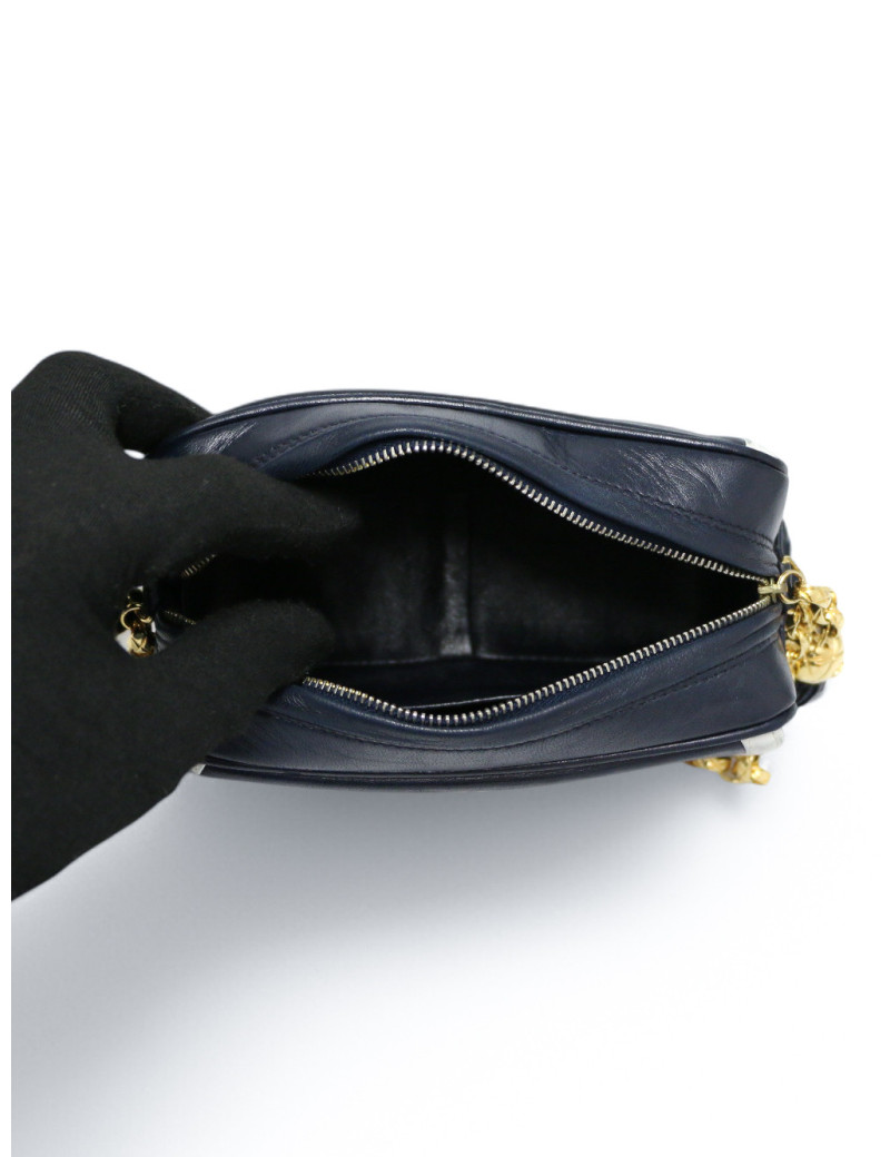 Camera bicolore CHANEL bleu et blanc