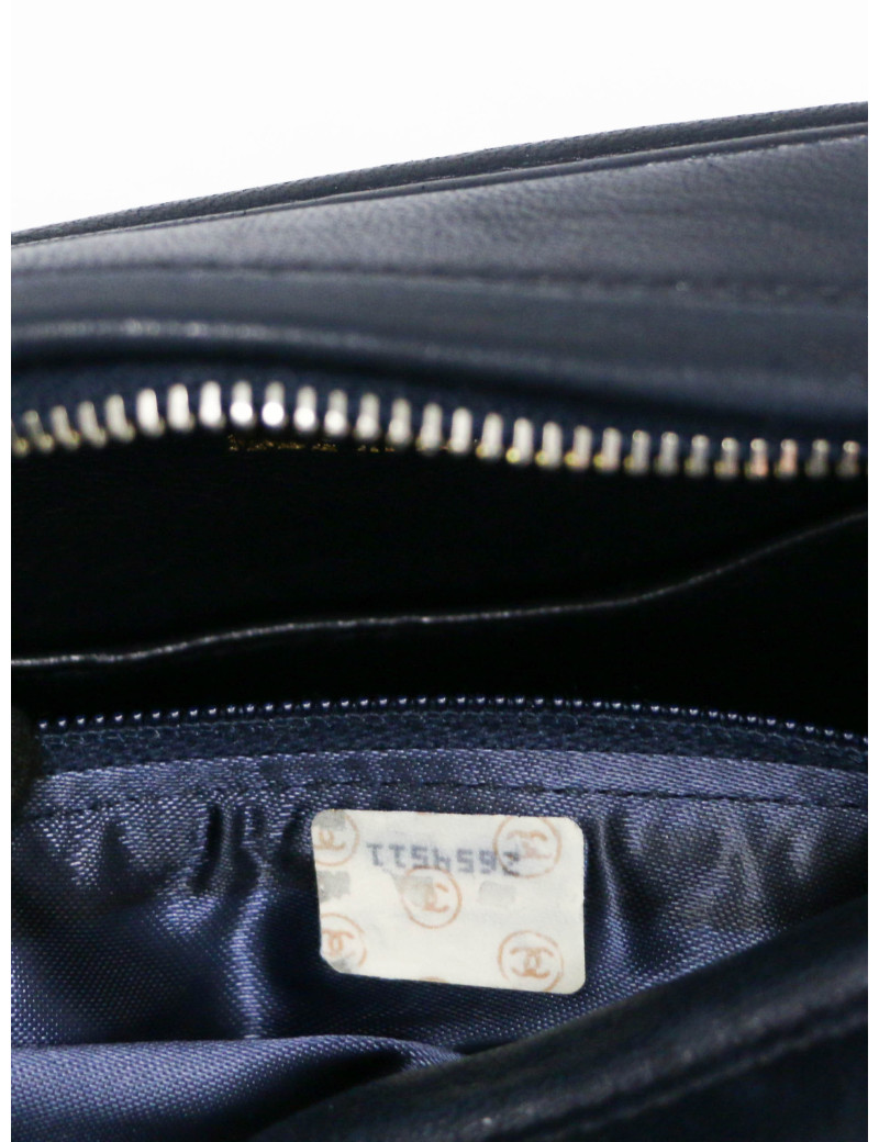 Camera bicolore CHANEL bleu et blanc