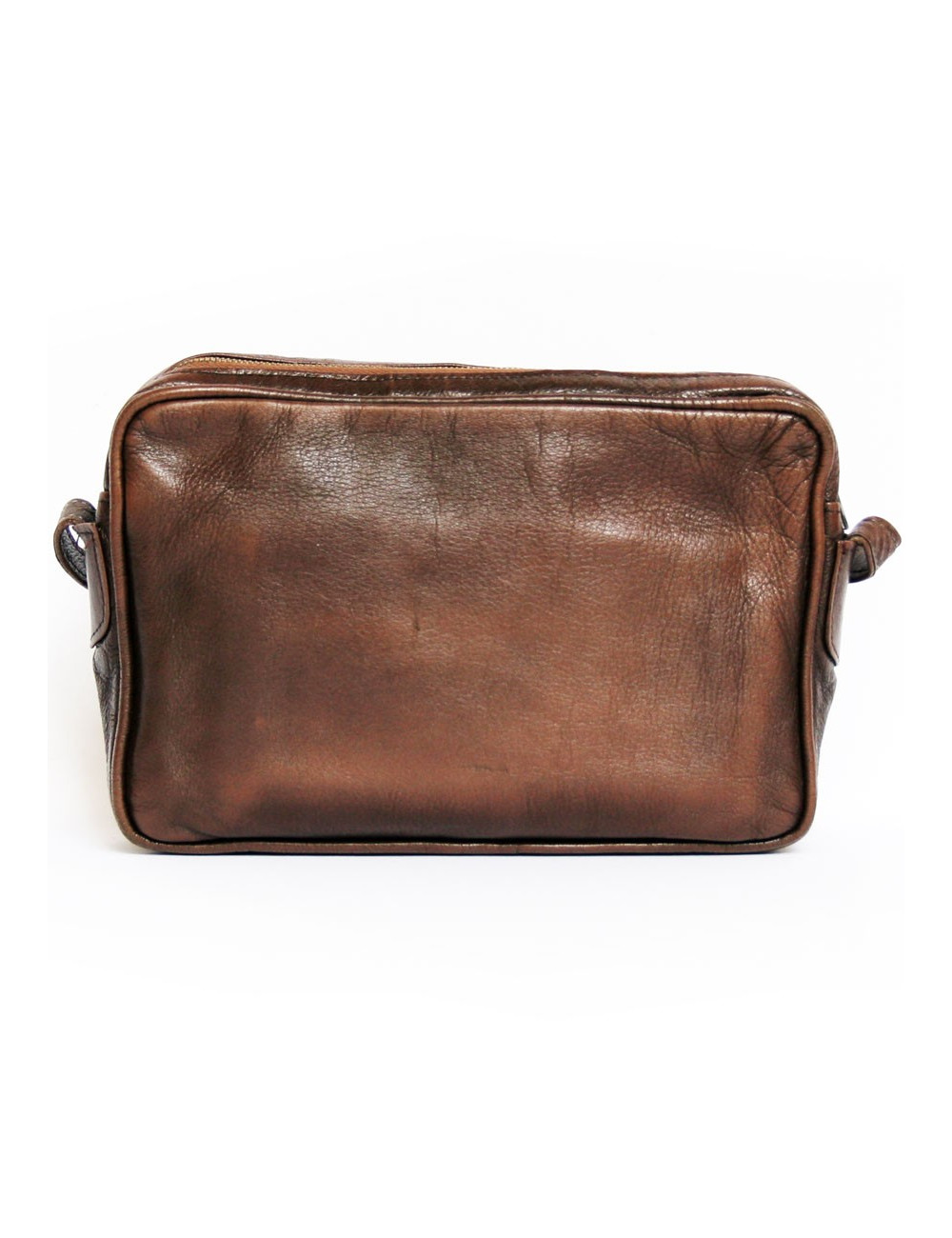 Sac-besace CELINE en cuir marron