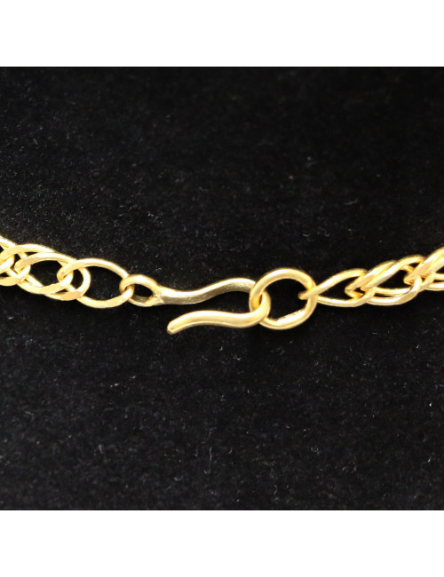 Sautoir Marguerite de Valois croix noir blanc : livraison gratuite