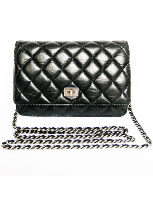 Mini sac CHANEL matelassé noir