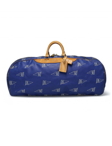 Sac de voyage Louis Vuitton America's Cup duffle bag bleu vintage. 2
