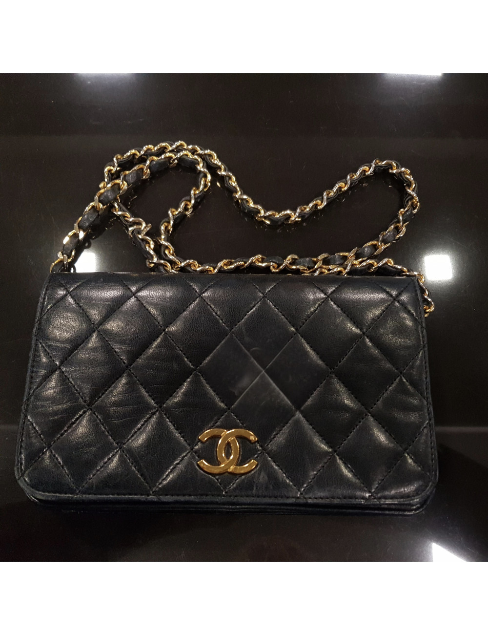 Wallet on chain CHANEL vintage