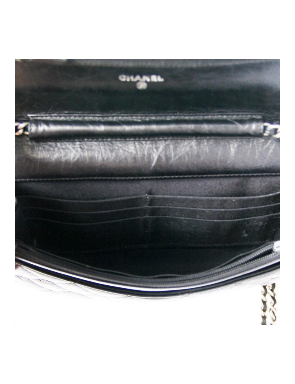 Mini sac CHANEL matelassé noir