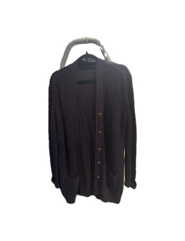 Gilet CHANEL cachemire fil irisé T40