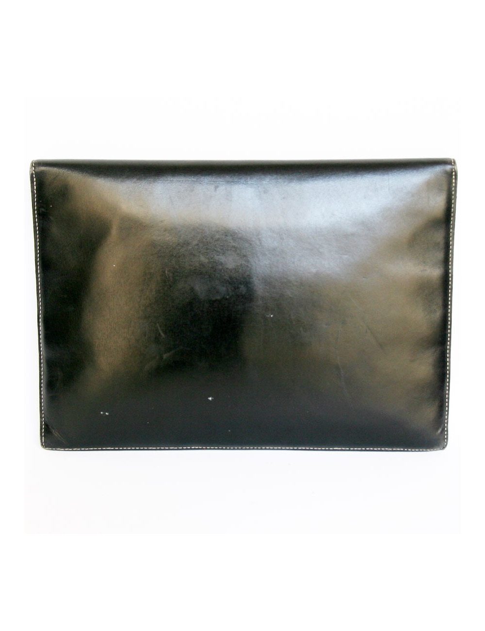 Pochette ipad CHRISTIAN DIOR en cuir noir