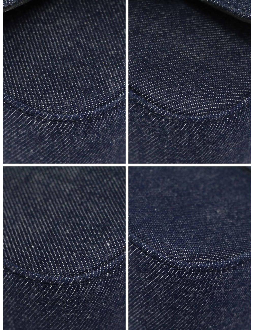 Sac ROGER VIVIER toile denim bleu