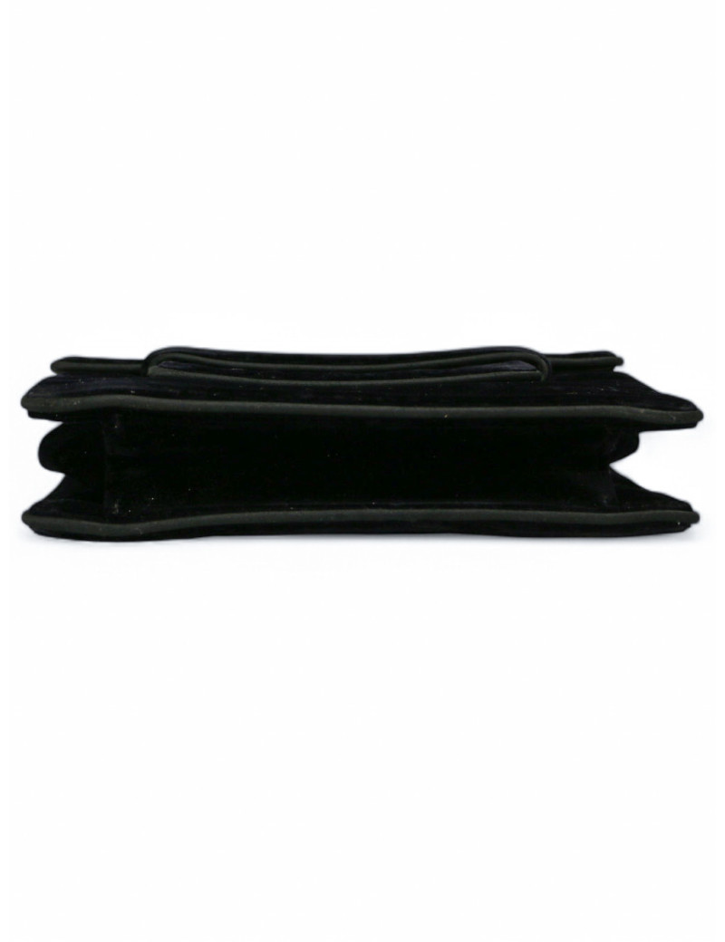 Superbe pochette YSL velours noir : occasion certifiée authentique