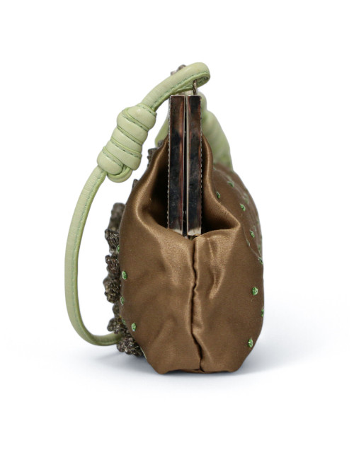 Sac du soir Valentino Garavani soie brodée : certifié authentique