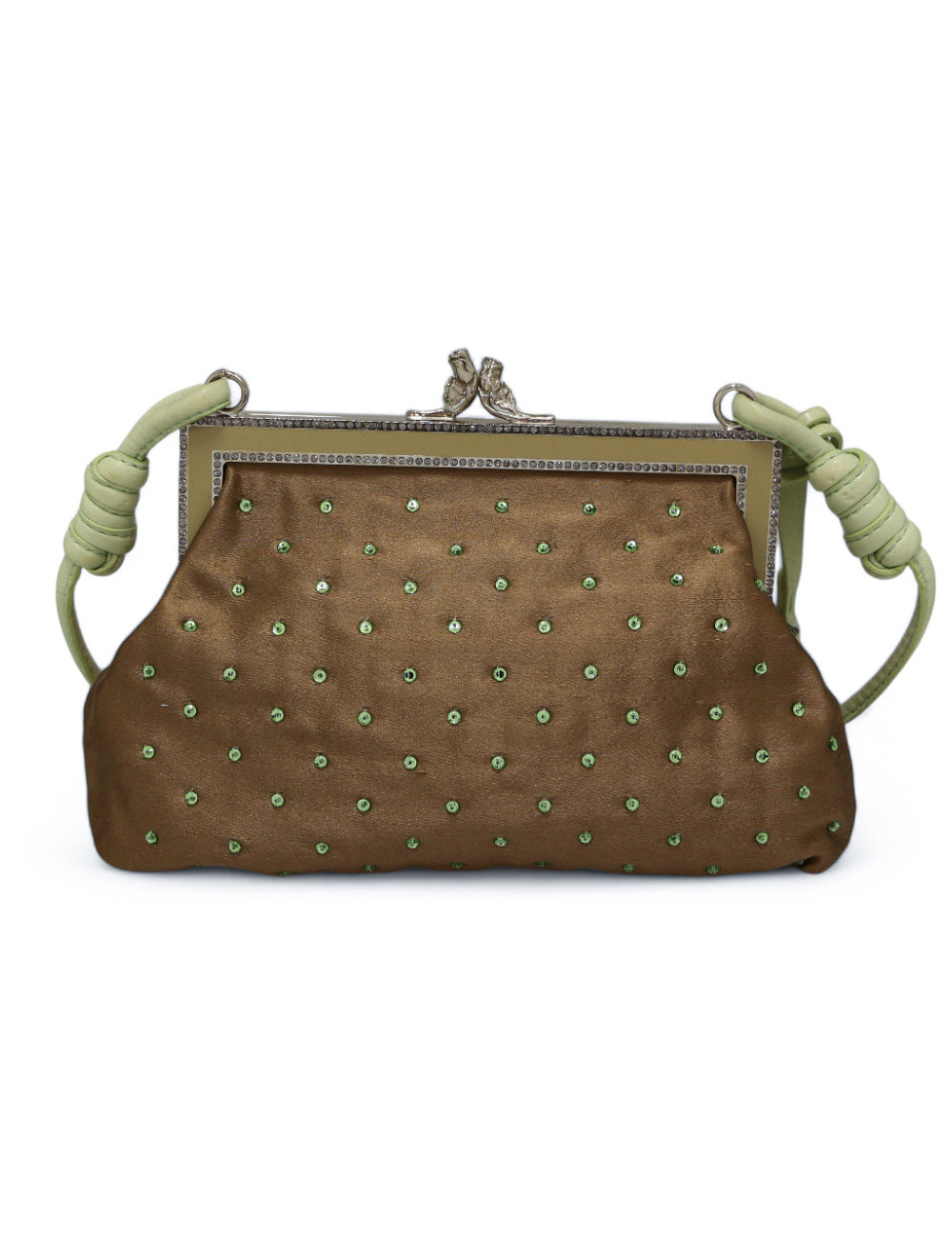 Sac du soir Valentino Garavani soie brodée : certifié authentique