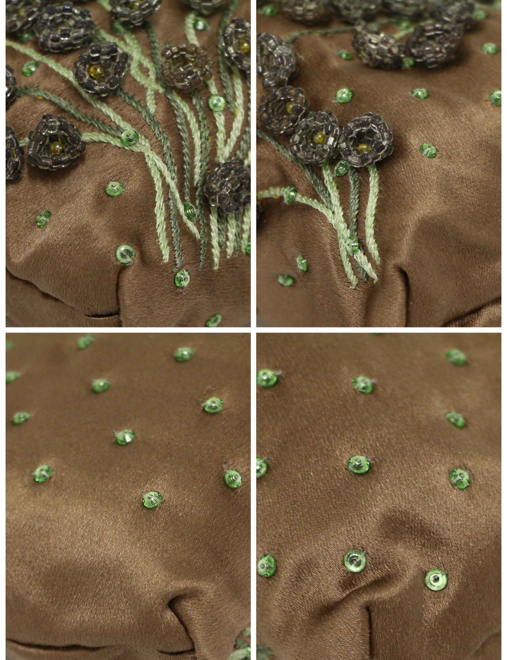 Sac du soir Valentino Garavani soie brodée : certifié authentique