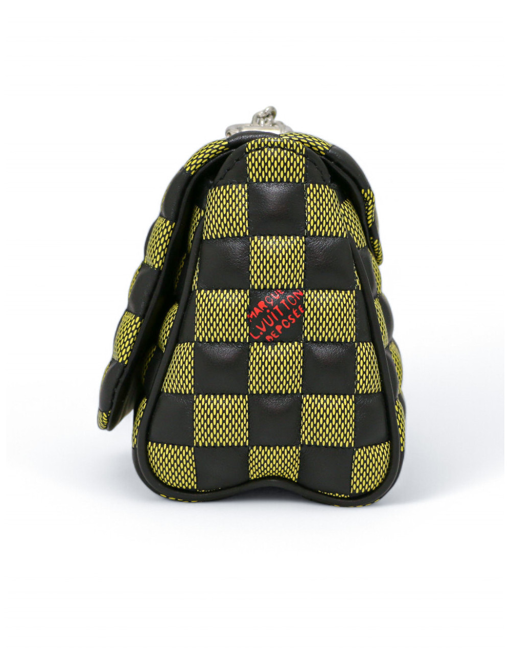 Twist LOUIS VUITTON sac BB  Damier cuir de veau