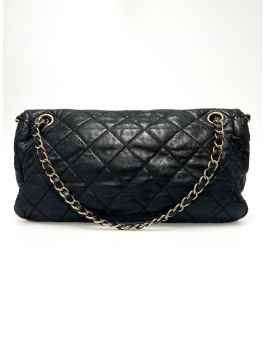 Sac Chanel chaine dorée cuir noir : livraison gratuite en Europe 2
