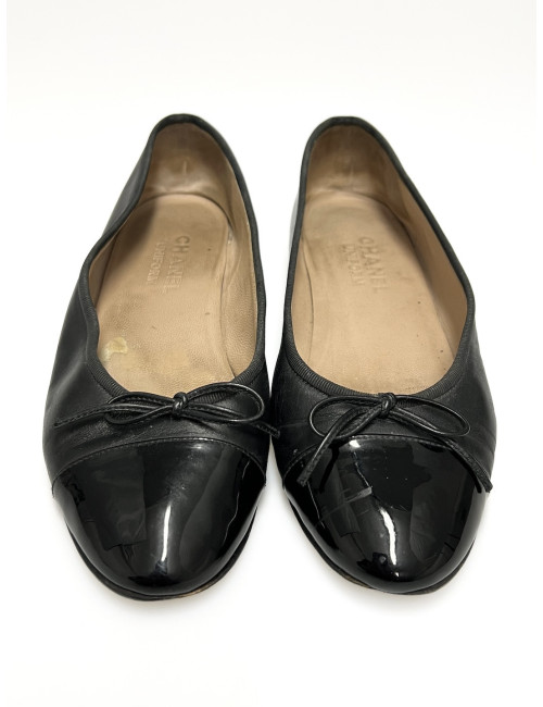 Ballerines CHANEL T37 noires