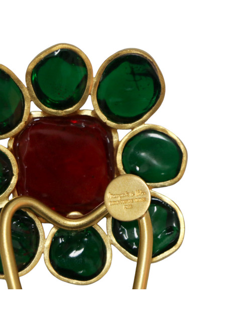 Bijou de cheveux MARGUERITE DE VALOIS pâte de verre