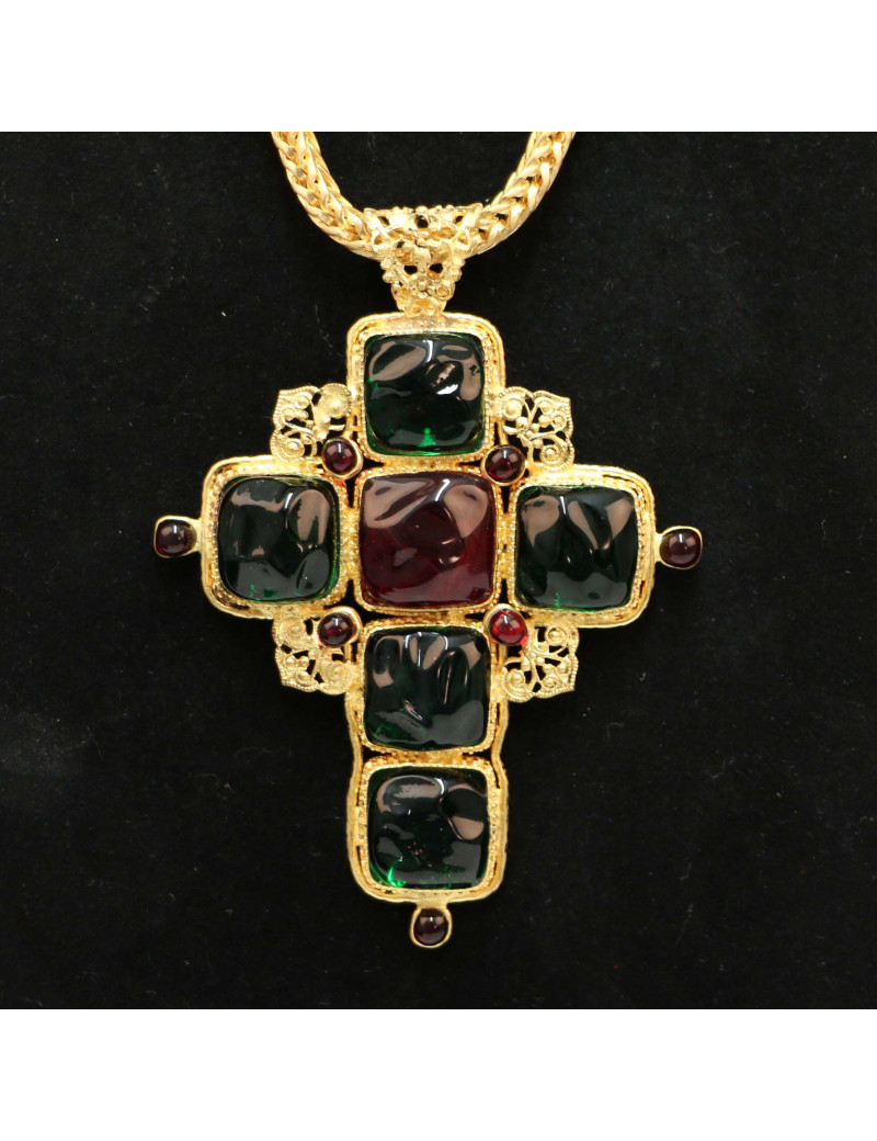 Croix MARGUERITE DE VALOIS sautoir, occasion certifiée