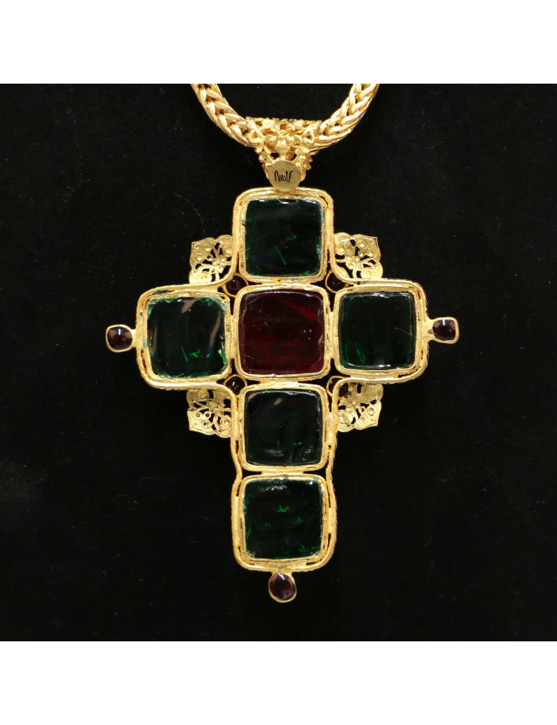 Croix MARGUERITE DE VALOIS sautoir, occasion certifiée