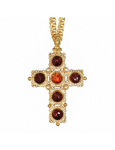 Sautoir MARGUERITE DE VALOIS croix