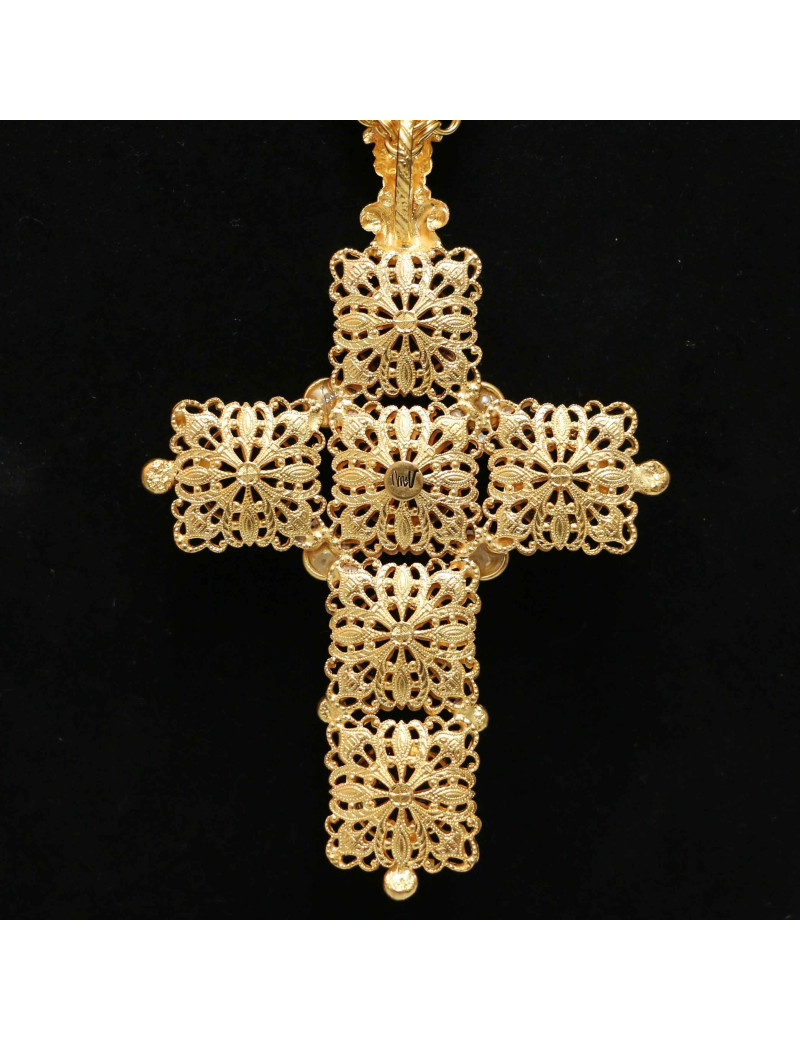 Sautoir Marguerite de Valois croix, occasion certifiée authentique