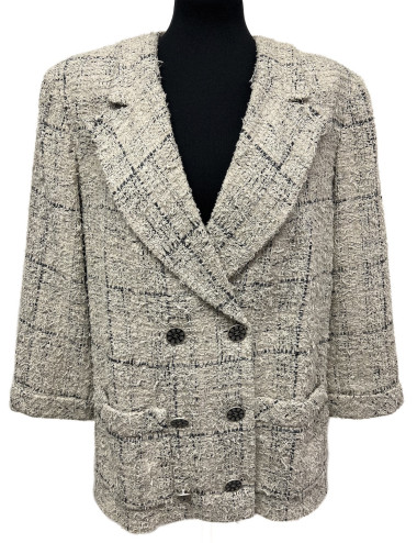 Veste tweed CHANEL T50 resort 2016 Seoul