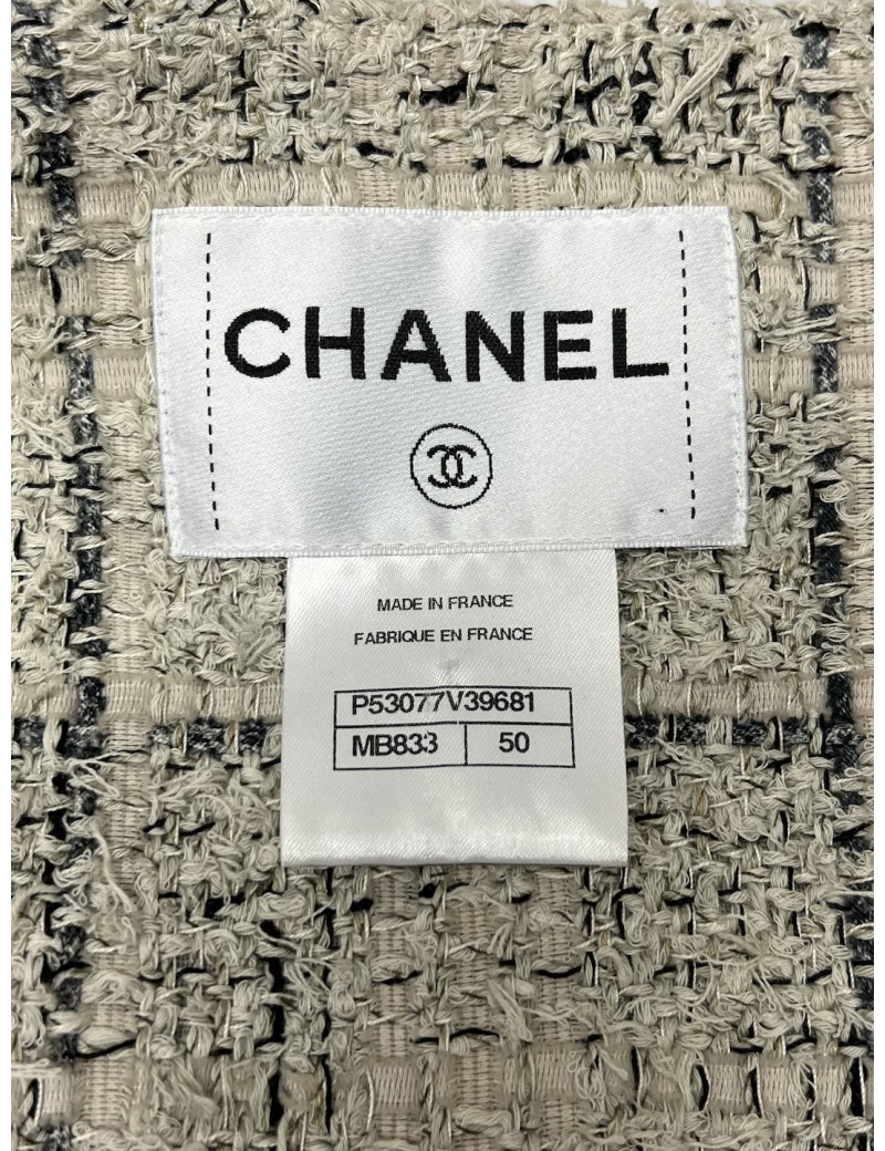 Veste tweed CHANEL T50
