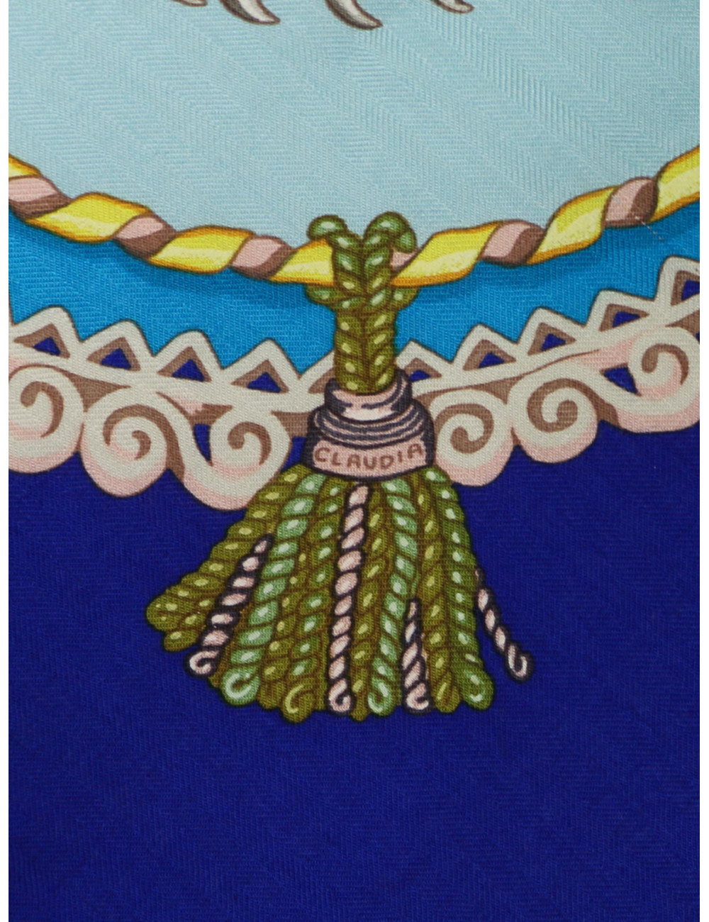 Châle HERMES Papeyroles