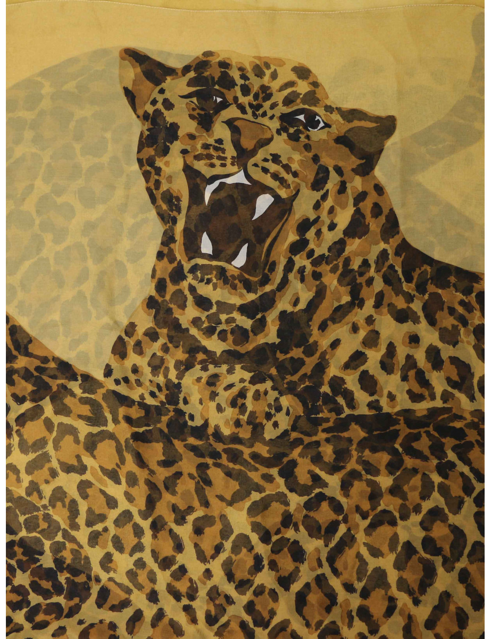 Grand châle YSL YVES SAINT LAURENT voile