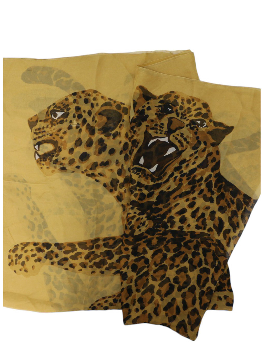 Grand châle YSL YVES SAINT LAURENT voile