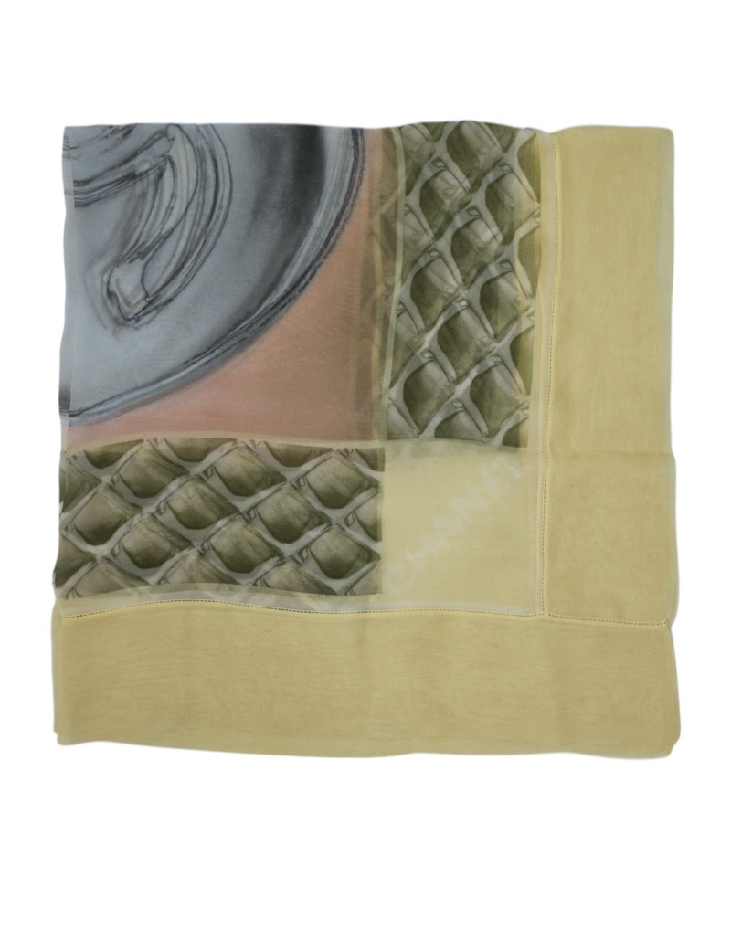 Foulard CHANEL voile de soie