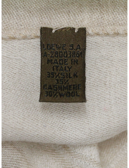 Châle LOEWE beige cachemire et soie