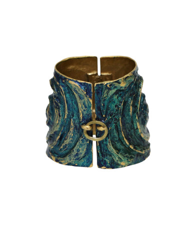 Manchette YSL martelée par Goossens métal : certifiée authentique 2