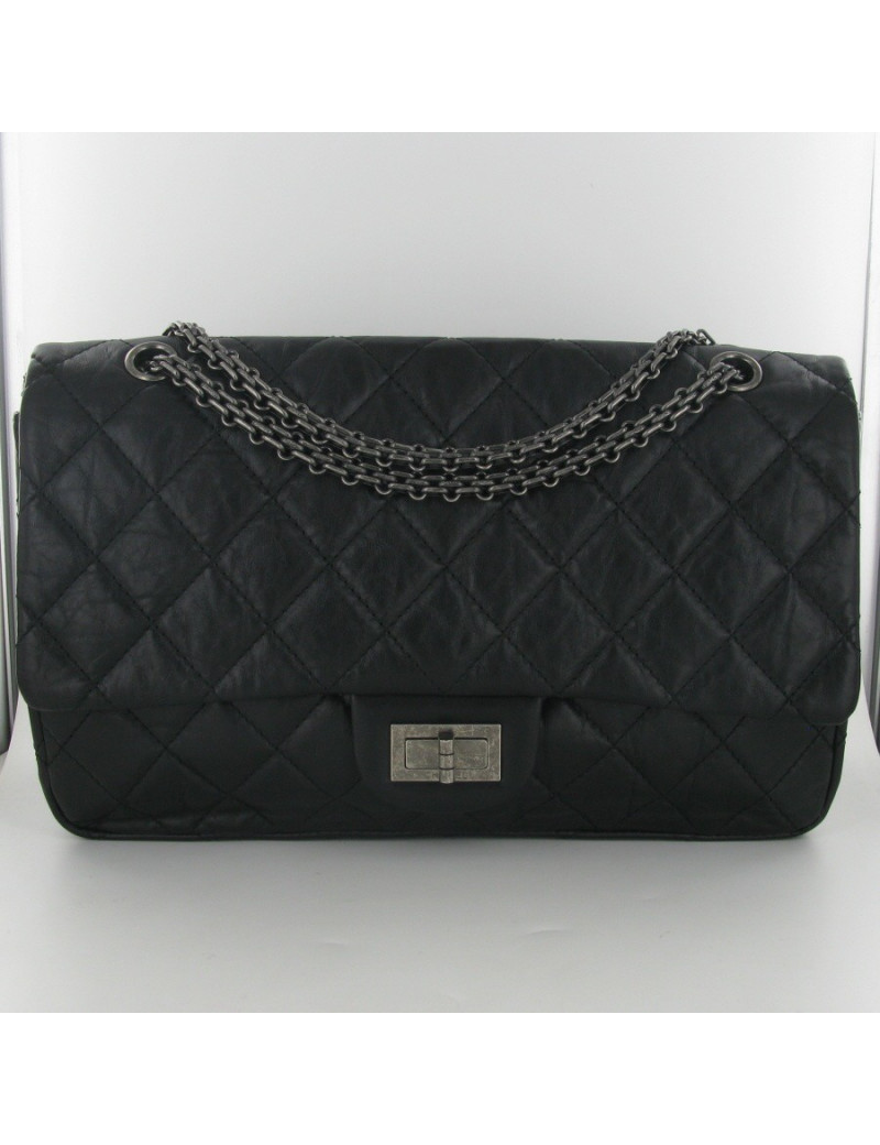 Large 2.55 leather aged CHANEL