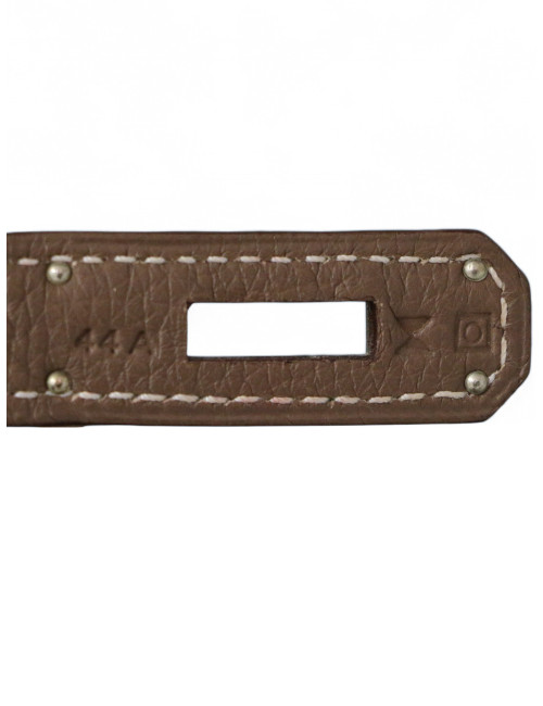 Sac Birkin 40 étoupe HERMES cuir togo