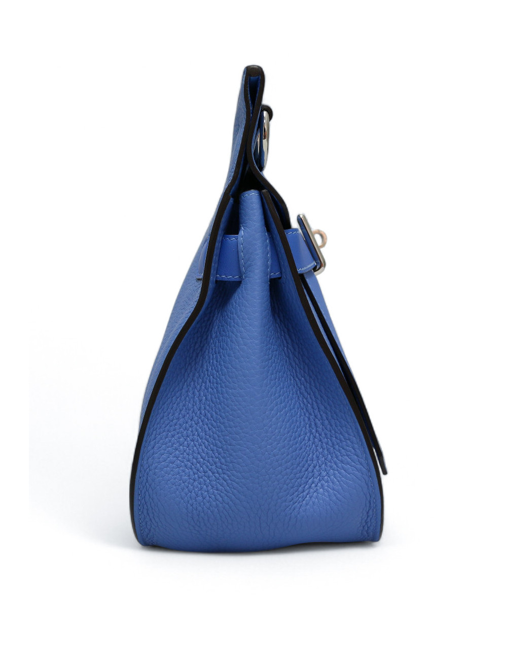 Jypsière HERMES cuir Togo Swift bleu hydra