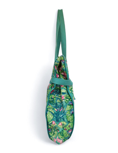 Sac de plage Hermès toile de coton en seconde main de luxe . 2