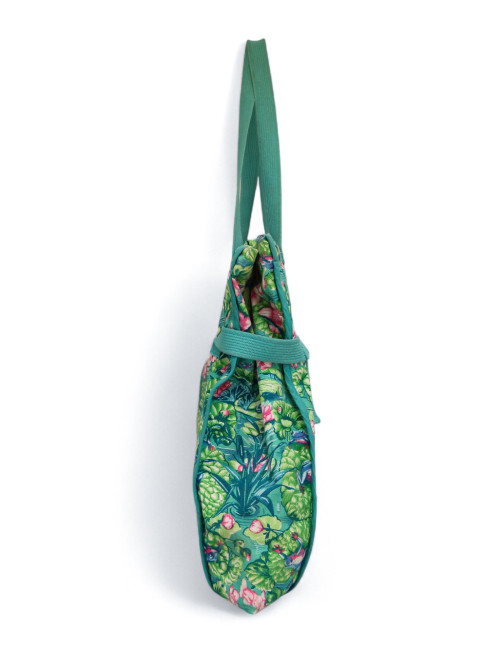 Sac de plage HERMES toile imprimé