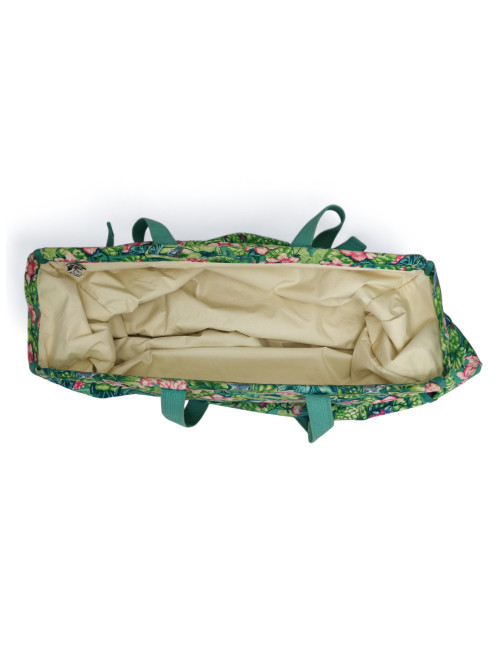 Sac de plage HERMES toile imprimé