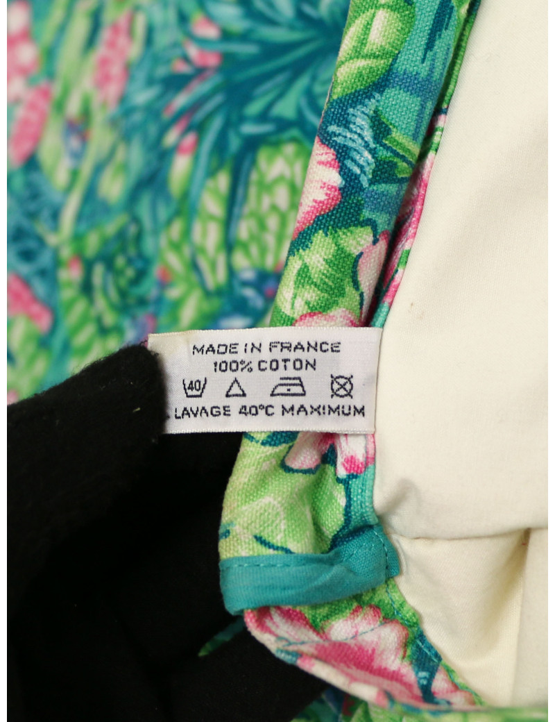 Sac de plage HERMES toile imprimé