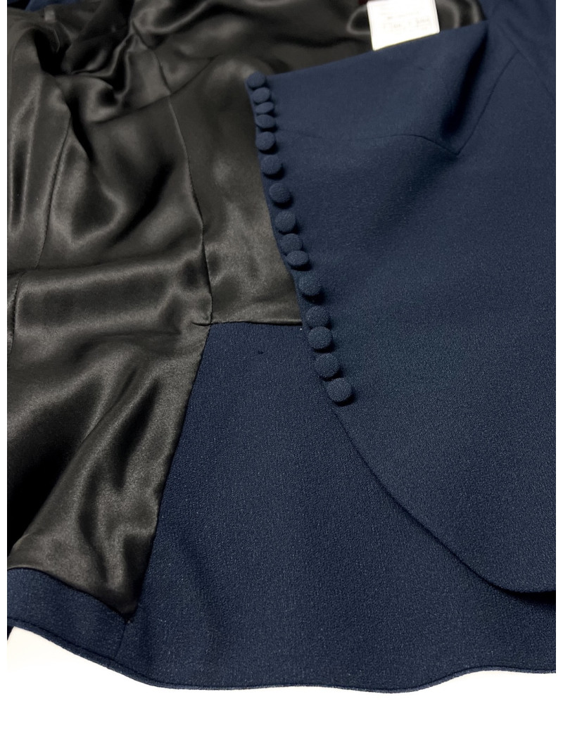 Veste JOHN GALLIANO T42 bleu nuit