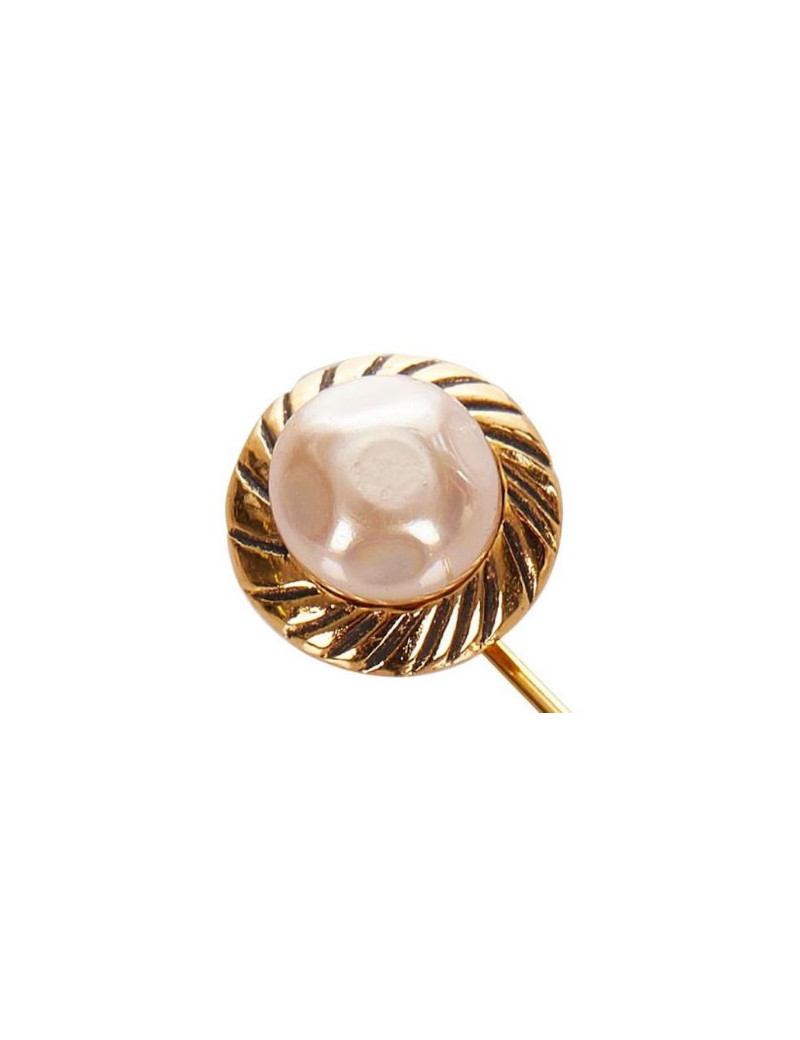 Chanel mother of pearl pin