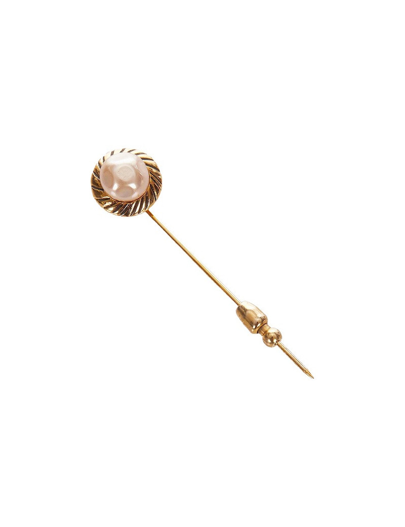 Chanel mother of pearl pin
