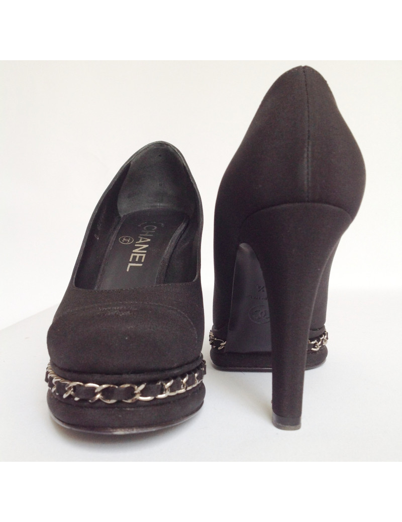 sabots CHANEL T 38 en jean's