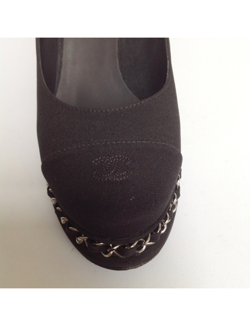 sabots CHANEL T 38 en jean's