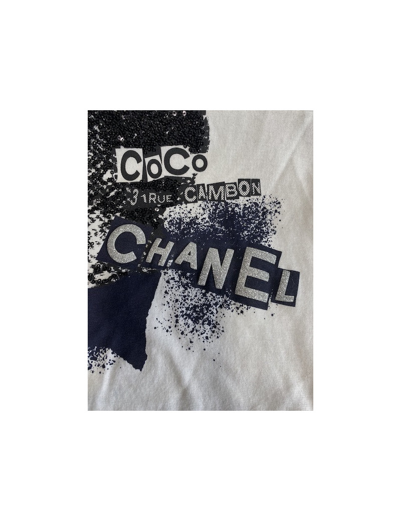 T Shirt Coco Chanel CHANEL, occasion certifiée authentique