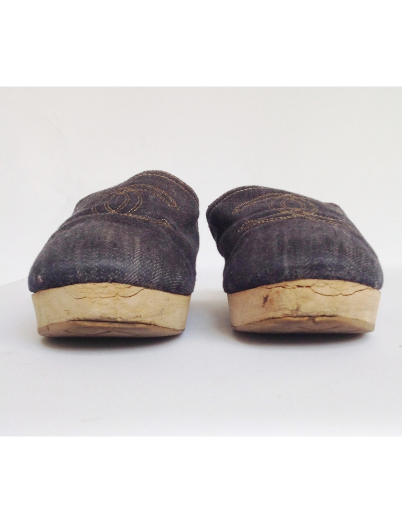 sabots CHANEL T 38 EN JEAN4S 