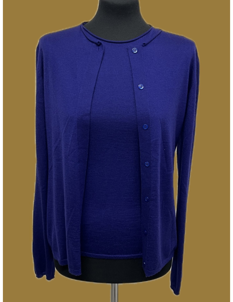 Twin set CHRISTIAN DIOR violet T 38