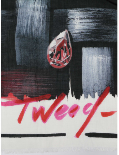 Châle Chanel en cachemire Tweed 2023 issu de la collection Cruise 2023 2